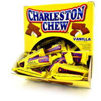 Tootsie Roll Charleston Chew Snack Bars In Easy Open Box, Multicolor, Classic Vanilla, .38 Oz (96 Count)