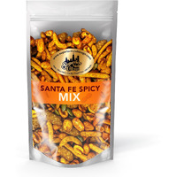Superior Nut Chicago Santa Fe Spicy Trail Mix - Salty & Savory Snack - Spicy Mix W/ 6G Protein - Hot Peanuts, Cajun Corn Sticks, Sesame Sticks, Chili Crescents, Toasted Corn, Pumpkin Kernels - 1.5 Lb Bag