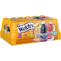 Welch's Variety Pack - Orange Pineapple, Grape And Fruit Punch - No Preservatives - Rich Source Of Vitamin C - Ready Set Gourmet Donate A Meal Program - 1 Pack (10Oz / 24Pk Each)