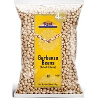 Rani Garbanzo Beans (Kabuli Chana) 64Oz (4Lbs) 1.81Kg Bulk ~ All Natural | Vegan | Gluten Friendly | Non-Gmo | Kosher | Indian Origin