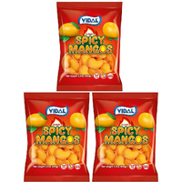 Vidal Gummy Spicy Mangos Candy, 3.5 Ounce (Pack Of 3)