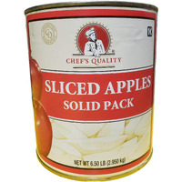 Chef's Quality - Sliced Apples - 6 Lb Can