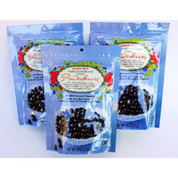 Trader Joe's Dark Chocolate Covered Powerberries With Acai, Pomegranate, Cranberry And Blueberry (Pack Of 3)
