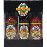 Super Spicy Hot Sauce 5Oz 3-Pk (Insanity, Ghost + Scorpion)
