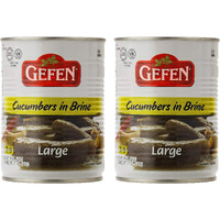 Gefen, Large Pickled Cucumber In Brine, 19Oz (2 Pack)