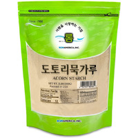 Rom America Premium Acorn Starch Powder Flour For Korean Acorn Jelly, Baking, Desserts, Bread | Gluten Free, Wheat Free ?????? - 2 Pound (Pack Of 1)
