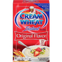 Cream Of Wheat Original, Instant Cereal, 12-Count Units (Pack Of 3)
