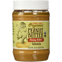 Trader Joe's Organic Peanut Butter Creamy And Salted, 1 Lb