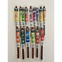 Jerky Dynasty Buffalo Bob's Mixed Jerky Variety Pack - 15-Piece Assortment Of Exotic Meats Including Wild Boar, Venison And Aligator - Gourmet Beef Jerky & Beef Sticks With Unique Flavors
