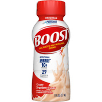 Boost Original Nutritional Drink, Creamy Strawberry, 8 Fl Oz (Pack Of 24)