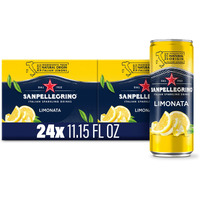 Sanpellegrino Italian Sparkling Drink Limonata, Sparkling Lemon Beverage, 24 Pack Of 11.15 Fl Oz Cans