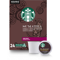Starbucks Sumatra Dark Roast Single Cup Coffee For Keurig Brewers,0.42 Ounce (Pack Of 24)