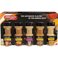 Adonis - Middle East Spice Combo, 100G X 5 (Shawarma, Seven Spice, Chicken Shawarma, Kaftah, Chicken Kebab)