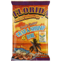 Florida Seafood Seasonings Crab & Shrimp Boil Garlic Butter 5 Oz (3 Pack)