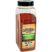 Cattlemen's Chili Lime Rub, 22.75 Oz - One 22.75 Ounce Container Of Chili And Lime Rub Made Of Sea Salt, Chili Pepper, Garlic, And Lime Juice Perfect For Seafood, Pork, And Chicken