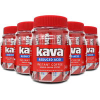 Kava Low Acid Instant Coffee Single Serve Stick Packets, 20 Count (Pack Of 6)