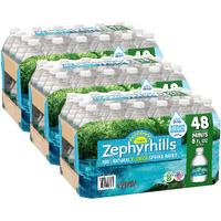 Zephyrhills Spring Water Case Bundles (8 Oz. Case Of 48-3 Cases)