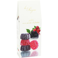 Le Preziose Italian Fruit Jelly Sweets With Fruit Juice 7.9Oz (Blackberry & Raspberry)