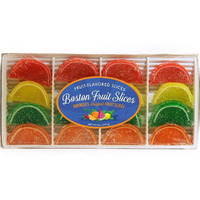 Boston Fruit Slices - 8Oz Tray - America's Original Fruit Slices - Vegan, Gluten Free, Completely Allergen Free!