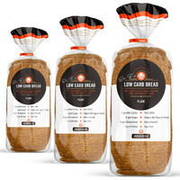 Dr. B's Multigrain Bread | 2G Net Carbs & 7G Protein | Low Calorie, Vegan, Sugar Free | Fresh, Sliced, Keto & Low Carb Bread Loaf ((3 Pack (16 Oz), Plain)