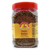 Bruschetta Seasoning Mix, A Blend Of Italian Spices, Grown In Italy, Product Of Calabria, 200G, Tuttocalabria