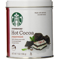 Starbucks Hot Cocoa, Peppermint, 7 Ounce