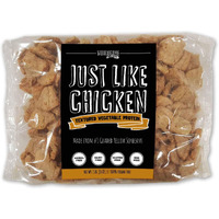 Textured Vegetable Protein, Vegan Meat Substitute, 100% Hexane Free, Made With #1 Graded Yellow Soybeans, Plant Based, Made In Usa, Gluten Free, Just Like Chicken, Unflavored (1 Package)