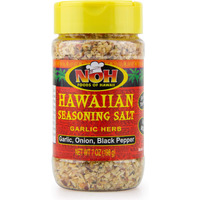 Noh Foods Of Hawaii Hawaiian Seasoning Salt (Garlic Herb (Garlic, Onion, Black Pepper), 7 Ounce)