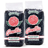 Camellia Brand Dried Black Beans, 1 Pound (Pack Of 2)