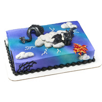 Decopac Dragon Creations Cake Decorations - Cake Topper, Gray