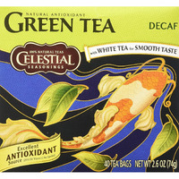 Celestial Seasonings Decaf Green Tea Bags - 40 Ct