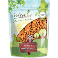 Food To Live California Almonds, 2 Pounds - Supreme, Whole, Raw, Unsalted, Unroasted Nuts, Natural
