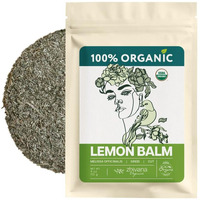 Lemon Balm Tea Organic - Lemon Balm Herb Loose Leaf - Melissa Tea, Tolonjil Tea Organic -- Anti Stress, Sleep, Blood Pressure, Digestion - 4 Oz