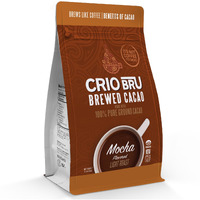 Crio Bru Brewed Cacao Mocha Flavored Light Roast - Coffee Alternative Natural Healthy Drink | Made With 100% Pure Ground Cacao Beans | 99.99% Caffeine Free, Keto, Low Carb, Paleo, Brew And Enjoy Hot Or Iced (3 Pound (Pack Of 1))