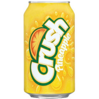 Crush Pineapple Soda 12Oz Cans (Pack Of 12)