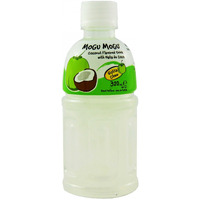 Mogu Mogu Juice With Nata De Coco, Coconut, 12 Pound (Pack Of 6)