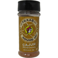 Buc-Ee's Texas Round Up Cajun Seasoning, Gluten Free, One 6.35 Ounce Shaker Bottle