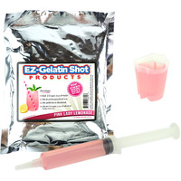 Pink Lady Lemonadeade Jello Shot Mix 6.78 Oz - Premium Gluten-Free Jello Mix For Tasty Jello Shots - Easy To Make Ez Gelatin Powder Mix For Jello Shots - Adult New Year And Holiday Party Supplies