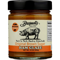 Braswells Original Brown Sugar Ham Glaze, 10 Oz