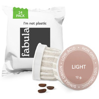Fabula Coffee Pods Light Roast - Low Acid - Single Origin - Mold Free - Non-Gmo - Fair Trade - Kcup Compatible With Keurig & Keurig 2 Machines - 24 Count