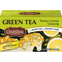 Celestial Seasonings Green Tea, Honey Lemon Ginseng, 20 Ct