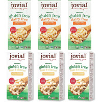 Jovial Organic Gluten Free Mac And Cheese Variety Pack (White Cheddar, Vegan Mac) - Whole Grain And Organic Pasta, White Cheddar Macaroni And Cheese, Award Winning Taste, Made In Italy - 6 Oz, 6 Pack
