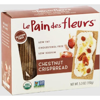 Le Pain Des Fleurs Crispbread, Chestnut, 5.3 Ounce
