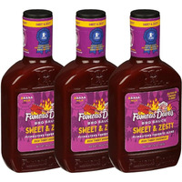 Famous Dave's - 3 Pck, Sweet & Zesty Bbq Sauce (60 Oz.)
