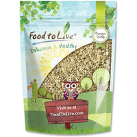 Food To Live Canadian Hemp Seeds, 2 Pounds - Raw Hearts, Hulled, Shelled, Kosher, Bulk, Vegan Superfood, Keto And Paleo Friendly, Rich In Protein, Omegas 3 & 6, And Manganese, Great For Yogurts