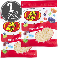 Jelly Belly Coconut Jelly Beans - 2 Pounds In Resealable Bags (2 X 16 Ounces) - Genuine, Official, Straight From The Source