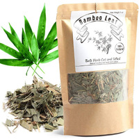 Eidolongreen [China Medicinal Herb] Bamboo Leaves Tea, Bamboo Tea, Organic Bamboo Leaf Tea, (Danzhuye/???/?? ?? ?) Chinese Herbal Dried Loose Leaves 88G (3 Oz)