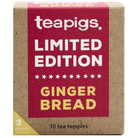 Teapigs Gingerbread Tea Made With Whole Spices (1 Pack Of 10 Tea Bags), Red