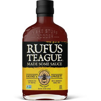 Rufus Teague - Honey Sweet Bbq Sauce - Premium Barbecue Sauce - 15.25 Oz. Bottle