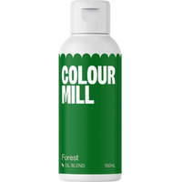 Colour Mill Oil-Based Food Coloring, 100 Milliliters Forest